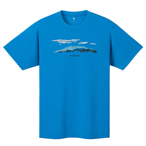 MONT-BELL WICKRON TEE YAMANAMI 1114411