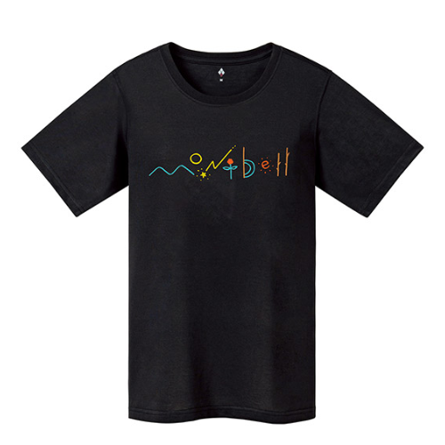 MONT-BELL WICKON TEE NATURAL LOGO WS 1114479