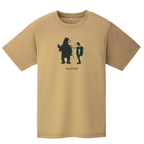 MONT-BELL WICKRON TEE MICHIANNAI 1114571