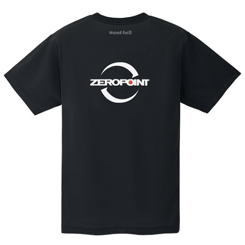 MONT-BELL WICKRON TEE ZERO POINT LOGO 1114649
