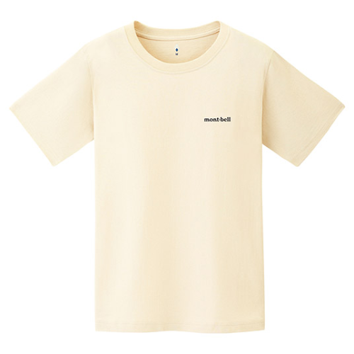 MONT-BELL PEAR SKIN COTTON TEE KIRIE MORI NO TSUDOI 純棉T 2104710