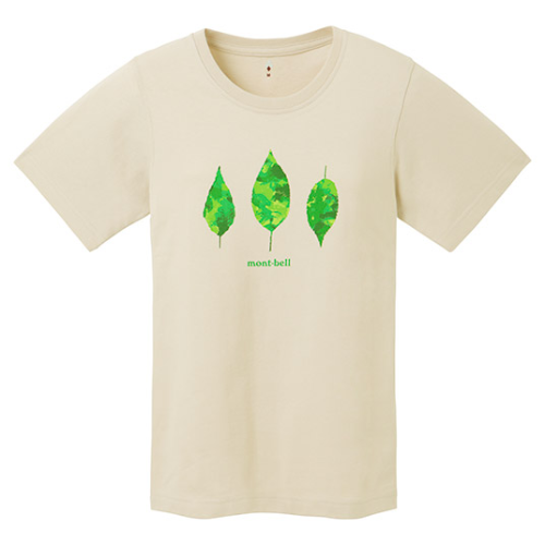 MONT-BELL PEAR SKIN COTTON TEE HAPPA WS 女裝純棉T 2104747