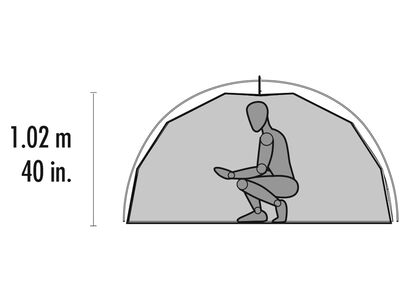 MSR ELIXIR 2 TENT V2(FOOTPRINT INCLUDED) 2人營幕 10311