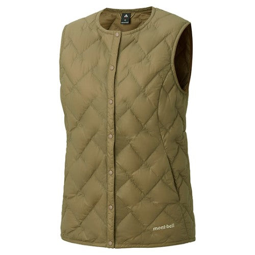 MONT-BELL SUPERIOR DOWN ROUND NECK VEST WS 女裝羽絨背心1101614