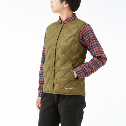 MONT-BELL SUPERIOR DOWN ROUND NECK VEST WS 女裝羽絨背心1101614