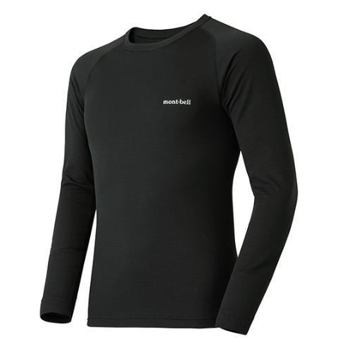 MONT-BELL ZEO-LINE MIDDLE WEIGHT ROUND NECK SHIRT MS 男裝中量級保溫速乾長袖內衣1107704