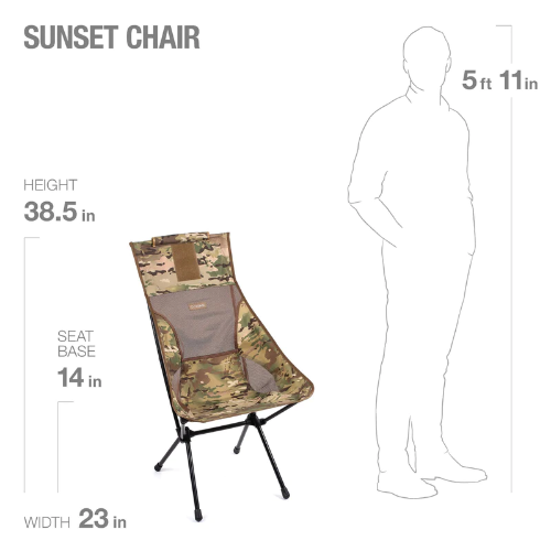 HELINOX SUNSET CHAIR MULTICAM 11110R3