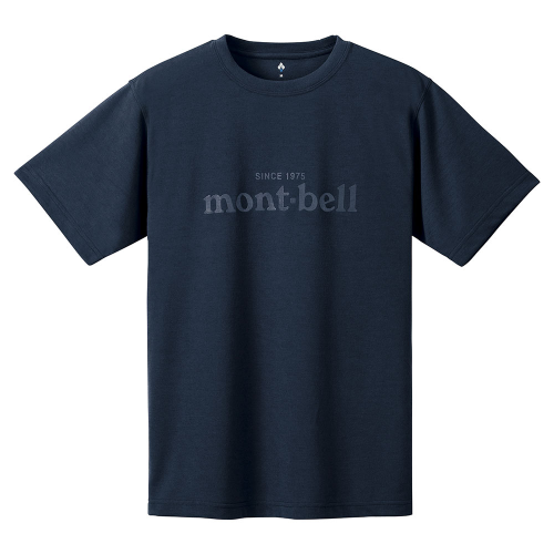 MONT-BELL WICKRON TEE EMBOSSED LOGO 1114141