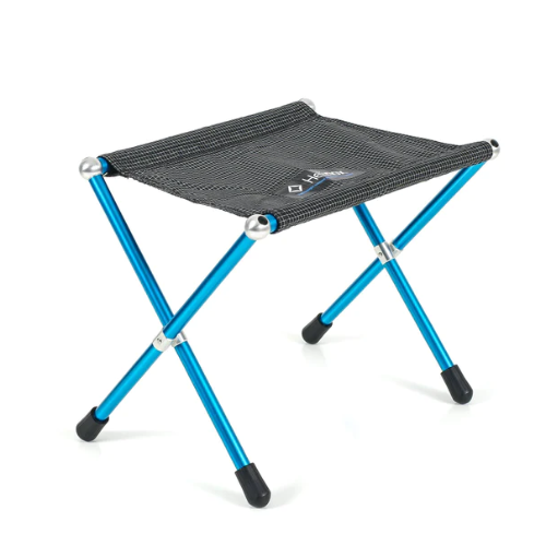 HELINOX SPEED STOOL M BLACK/F14 CYAN BLUE 14501