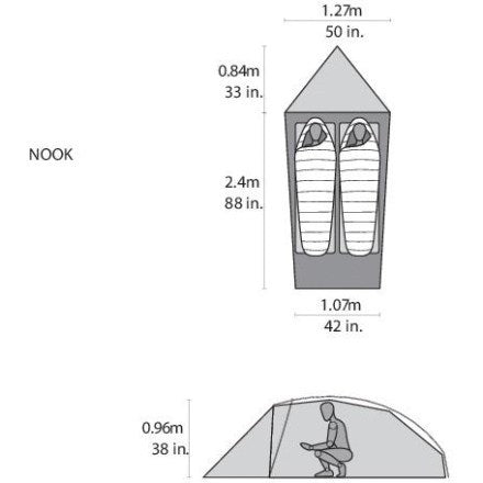 MSR NOOK V2 2人營幕06104