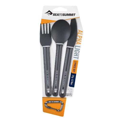 SEA TO SUMMIT ALPHA LIGHT CUTLERY SET 3