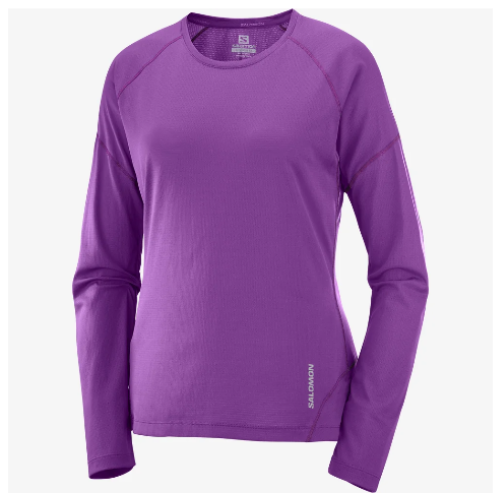 SALOMON CROSS RUN LE TEE WS 女裝快乾長袖TEE