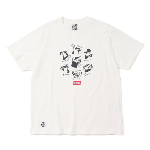 CHUMS BOOBY & FRIENDS T-SHIRT 純棉TEE CH01-2221