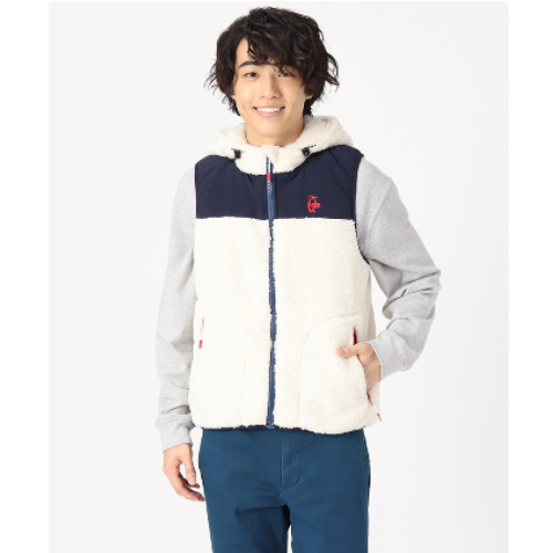 CHUMS ELMO FLEECE VEST MS 男裝抓毛背心 CH04-1244