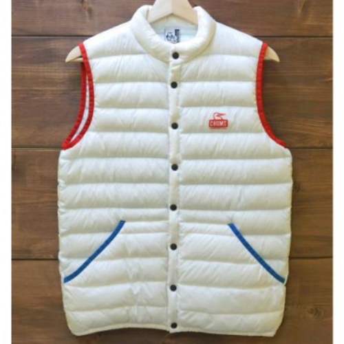 CHUMS BRYCE LIGHT DOWN SNAP VEST 女裝羽絨背心