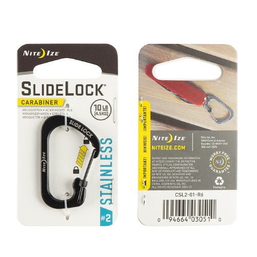 NITE IZE SLIDELOCK STAINLESS #2