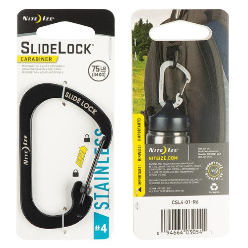 NITE IZE SLIDELOCK STAINLESS #4