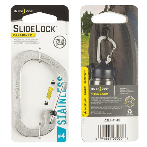 NITE IZE SLIDELOCK STAINLESS #4