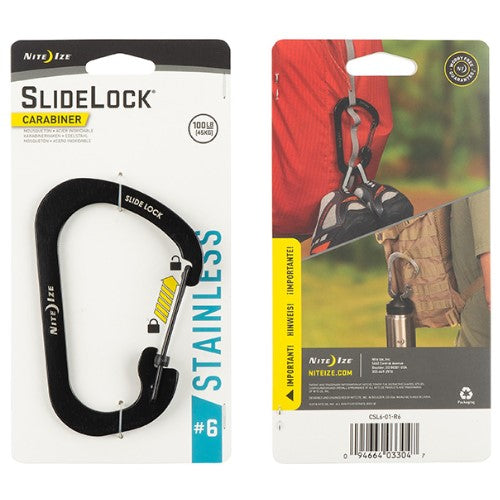 NITE IZE SLIDELOCK STAINLESS #6