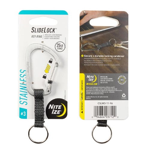 NITE IZE SLIDELOCK KEY RING #3