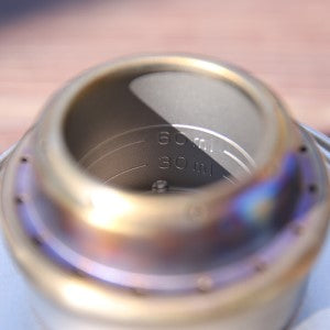 EVERNEW TITANIUM ALCOHOL STOVE EBY254