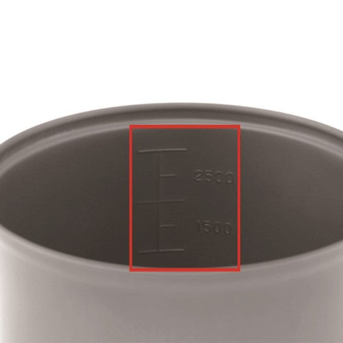 EVERNEW TITANIUM ULTRA LIGHT DEEP POT 0.6L ECA264R