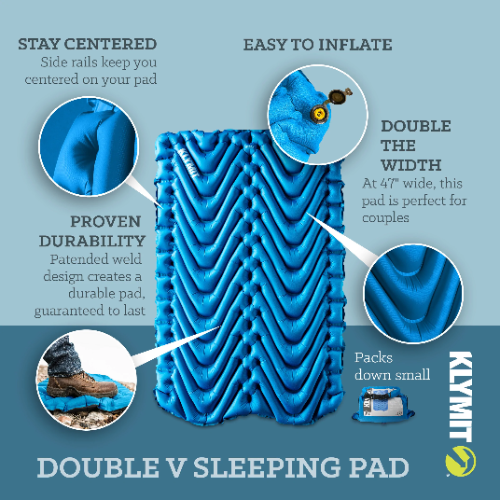 KLYMIT DOUBLE V 雙人充氣地墊