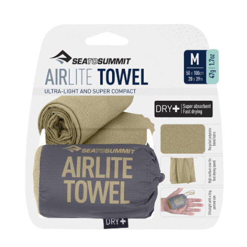 SEA TO SUMMIT AIRLITE TOWEL MEDIUM 吸水快乾毛巾中碼