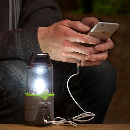 NITE IZE RADIANT 300 RECHARGEABLE LANTERN