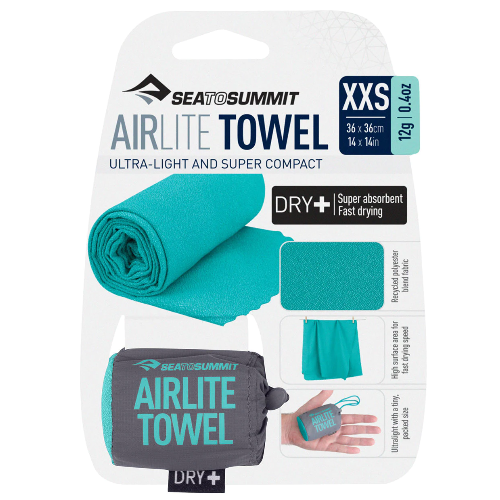 SEA TO SUMMIT AIRLITE TOWEL XXS 吸水快乾毛巾加加細碼