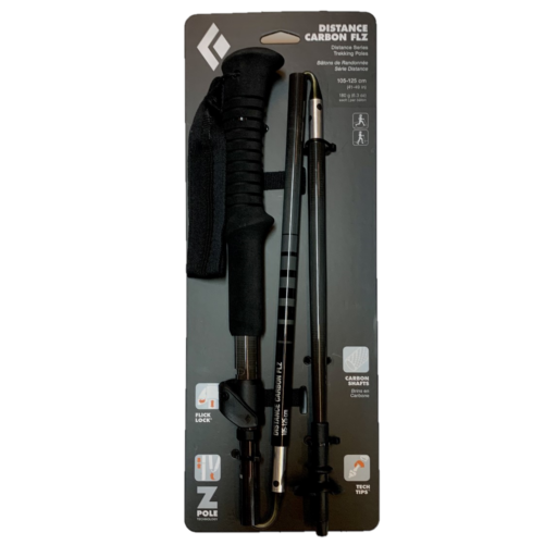 BLACK DIAMOND DISTANCE CARBON FLZ TREKKING POLES 105-125cm全黑限量版(一對裝)