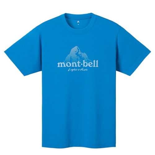 MONT-BELL WICKRON TEE DOT LOGO 1114471