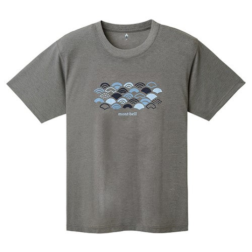 MONT-BELL WICKRON TEE NAMI MONYOU 1114568