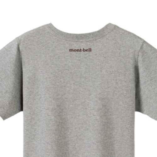 MONT-BELL PEAR SKIN COTTON TEE KUMA WS 2104532