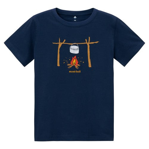 MONT-BELL COTTON TEE TAKIBI KS 童裝棉質TEE 2104632