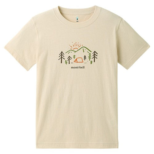 MONT-BELL COTTON TEE CAMPING KS 童裝純棉T 2104750