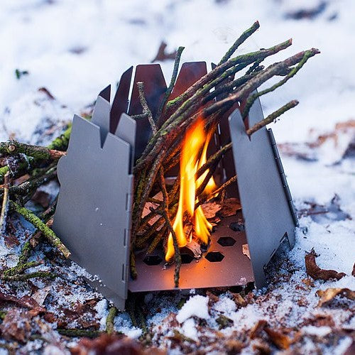 VARGO TITANIUM HEXAGON WOOD STOVE T-415