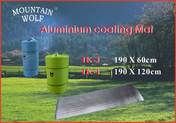 MOUNTAIN WOLF ALUMINIUM COATING MAT 個人地墊