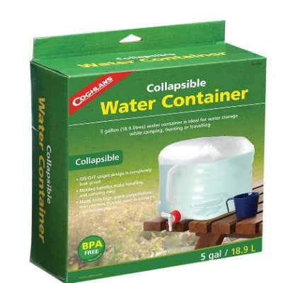 COGHLAN'S COLLAPSIBLE WATER CONTAINER 1205