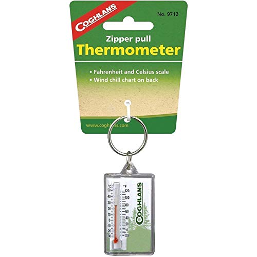 COGHLAN'S Zipper Pull Thermometer 9712