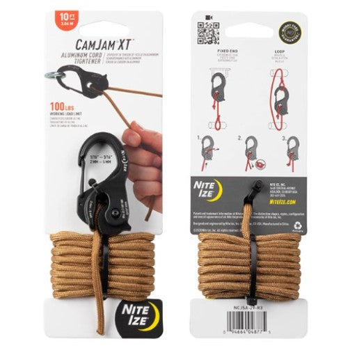 NITE IZE CAMJAM XT WITH COYOTE PARACORD NCJSA-29-R3