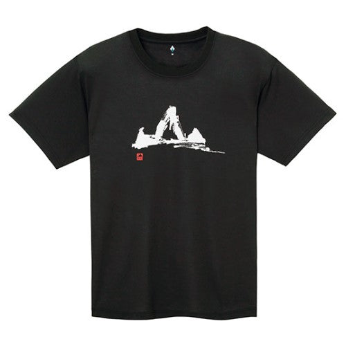 MONT-BELL WICKRON TEE YAMA BK 1114559